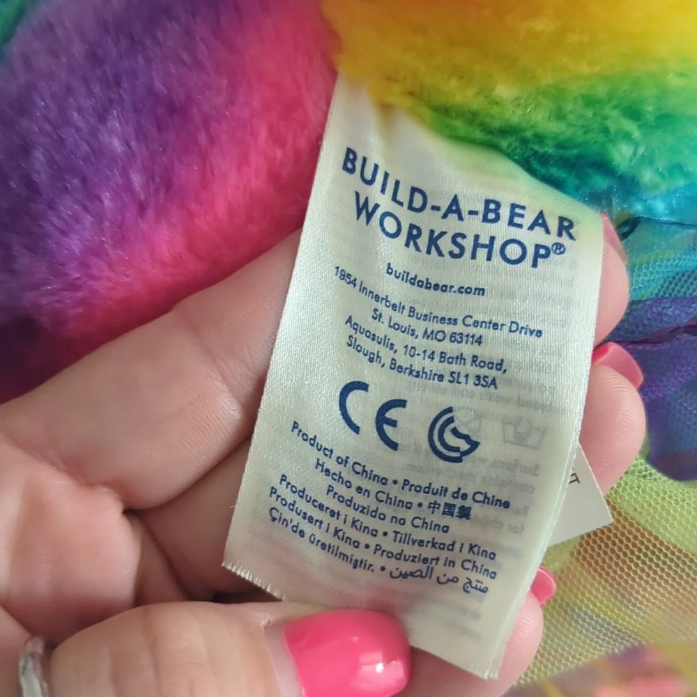 Build a Bear Rainbow Bear 🌈